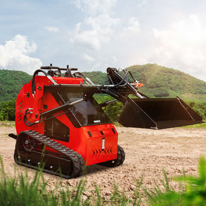 Productos Más Vendidos, Minicargadora Hts382t, Capacidad de Carga 380 kg, Peso 860 kg, Ideal para Trabajos en Espacios Reducidos - Product Image 1