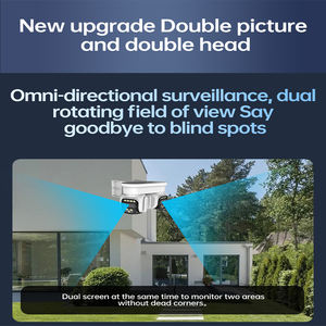 Wistino 8MP HD Dual Lens Wi Fi Cctv <strong>Camera</strong> 360 Degree Panoramic Detection Night Vision Full Color <strong>Wifi</strong> Security <strong>Camera</strong> - Product Image 3