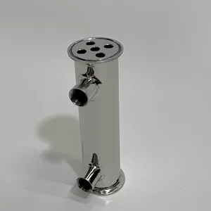 Deflexmator in acciaio inossidabile (200mm L) per colonna a riflusso chiaro di luna