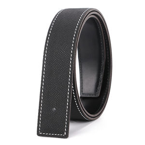 Ceinture En Cuir cukup OEM ODM sabuk pinggang kulit sapi asli pria merek mewah terkenal klasik kustom - Product Image 2