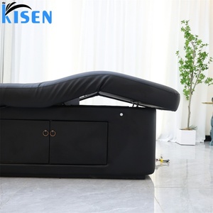KISEN Customized Modern PU Adjustable Beauty <b>Bed</b> 4 Motors Electric Spa Facial Treatment <b>Lash</b> Extension Bedroom Gym Hotel Living - Product Image 4