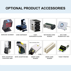 Kiosk Thanh Toán Tự Phục Vụ 21.5 Inch Với Máy Quét Máy In Và Thiết Bị Đầu Cuối Camera - Product Image 6