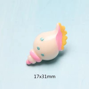 Breloques Slime en résine d'animaux de mer à dos <span class=keywords><strong>plat</strong></span> de couleur mignonne pour les enfants pour jouer ou des souvenirs inspirés par l'océan - Product Image 4