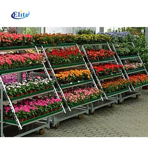 Herstellung Blumentopf Display Transport Blumen wagen Wagen dänischen Blumen wagen