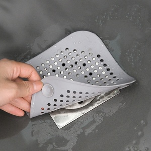 Filtre de vidange en silicone pour évier, anti-colmatage, couvercle de drain de sol, filtre à cheveux pour salle de bain - Product Image 4