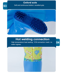 Promotion : Cuissardes PVC personnalisées à taille haute avec bottes intégrées pour <span class=keywords><strong>femme</strong></span> - Product Image 6