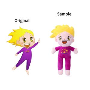 Juguete de Peluche Suave Personalizado de Alta Calidad al por Mayor de Fábrica, Pequeño, Relleno de Algodón PP, Súper Suave - Product Image 3