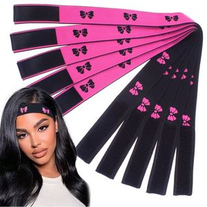 Good Quality Hair Extension Tool Adjustable Melting Head Wig Band Hair Scrunchie Hair Leopard Print Pattern Wig Band for Edges - Product Image 1