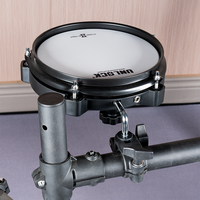 UNLOCK Bielle en métal en forme de L Support de bras de serrage de tambour électronique pour pédale de coup de pied et instruments de percussion
