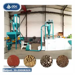 Best price pelletizing shrimp floating pellet making machine fish feed extruder