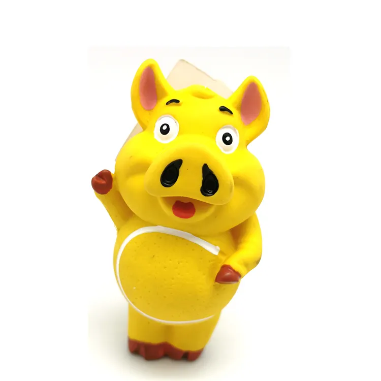 Nuovo arrivo custom design noia divertente squeaky giocattolo del cane, animale domestico interattivo in lattice giocattoli