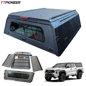 Hardtop de pick-up 5ft 6ft, capot de benne, coque de camping en aluminium, auvent rigide pour <span class=keywords><strong>Toyota</strong></span> <span class=keywords><strong>Tacoma</strong></span> 3ème génération 2018 <span class=keywords><strong>2020</strong></span> 2023 - Product Image 1