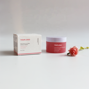 Crema de Cápsulas Pdrn de Marca Privada, Crema Facial Rosa para el Cuidado de la Piel con Niacinamida, Crema Facial Blanqueadora con Colágeno en Cápsulas - Product Image 3