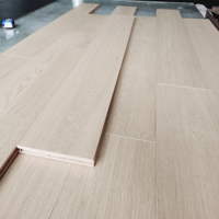 Suelo de Madera de Roble Blanco Europeo Alemán de 240 mm y 300 mm de Ancho, Suelo de Madera de Ingeniería, Madera Contrachapada