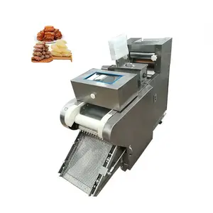 Automatische Deeg Snack Snijmachine Roestvrijstalen Chin Chin Cutter Machine