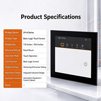 Otoneks Basic Logic Touchscreen LP-A104/070-T9D9/8/7/6-C6T/C6R HMI