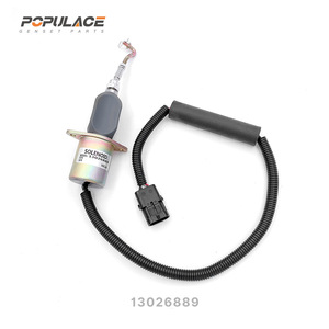 Vanne solénoïde d'arrêt moteur Weichai 13026889 12V/24V pour milieux huileux à température normale - Product Image 3