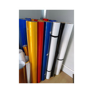 عالية الكثافة المنشورية الاكريليك الصفائح العاكسة ميكروبيسماتيك السلامة على الطرق علامات الفينيل العاكسة واضح - Product Image 2