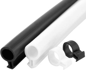 Window <strong>Seals</strong> <strong>UPVC</strong> Replacement <strong>Door</strong> and Window Gasket Silicone Rubber <strong>Seal</strong> Black - Product Image 3