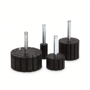 Soporte de goma para mangas de 45x30 mm con eje de 6 mm para correas de goma - Product Image 2