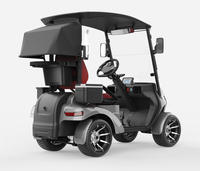 Voiturette de golf électrique GreenRider à prix d'usine, monoplace, gris cristal, tout-terrain, certifiée CE, 30 km/h