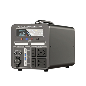 สถานีไฟฟ้าพกพาลิเธียมแท้ใหม่เอี่ยม คลื่นไซน์บริสุทธิ์ 1500W 220V AC Output 200W พร้อมจั๊มพ์สตาร์ทรถยนต์พลังงานแสงอาทิตย์ - Product Image 5
