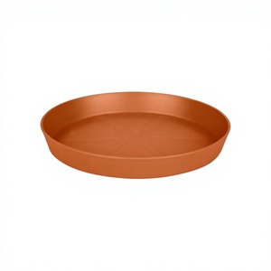 Iron Pot Tray Flower Pot Plant Container Lightweight Drainage Saucer Outdoor Use Waterproof Repotting Tray - Product Image 2