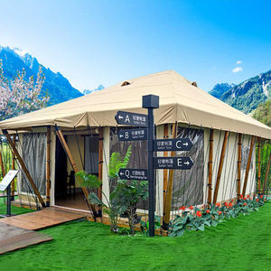 Lona impermeable de alta calidad para vacaciones al aire libre, Hotel familiar, Glamping Safari Tent - Product Image 2