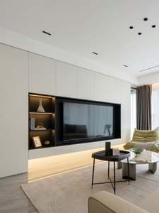 Meuble TV moderne pour la maison, armoire, unité murale, support mural, designs de support mural, centre de divertissement TV - Product Image 5