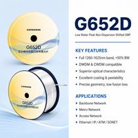 Fibre optique nue monomode G652D pour FPV et FTTH, bobine de 50,4 km, utilisation intérieure/extérieure, garantie 12 mois, prix usine Chine, MOQ