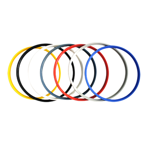 Anillo de Protección para Cubo de Rueda Modificado de 18 Pulgadas, 4 Tapacubos Anticolisión para Civic, Acabado Cromado, Fácil Instalación, ABS - Product Image 3