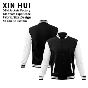 Custom Men's Varsity Letterman <b>Jacket</b> Streetwear Vintage <b>Bomber</b> <b>Jacket</b> High Quality Unisex Embroidery Patch <b>Baseball</b> <b>Jacket</b> - Product Image 1
