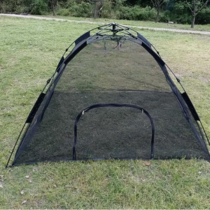 Kingtale Haustierzubehör tragbares faltbares Haustierzelt Hundeshaus Katzenzelt Outdoor Haustier-Ochteckenzelle Großes Raum - Product Image 3