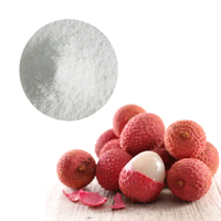 Supplément à base de plantes de qualité alimentaire en poudre d'extrait de plante de litchi de haute qualité dans l'emballage de tambour emballé sous vide