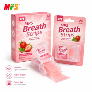 Tiras <span class=keywords><strong>de</strong></span> menta <span class=keywords><strong>de</strong></span> <span class=keywords><strong>fresa</strong></span>, <span class=keywords><strong>sin</strong></span> azúcar, respiración fresca, Oem - Product Image 3