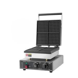 เครื่องทำวาฟเฟิล 4 ช่อง ผลิตได้สูงสุด ใช้งานได้เสถียร เหมาะสำหรับซูเปอร์มาร์เก็ตและศูนย์อาหาร - Product Image 1