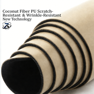 Nueva llegada: Colchoneta de yoga plegable antideslizante de 5 mm y 183 cm, de caucho natural y PU, ecológica, con logo personalizado impreso, OEM ODM - Product Image 5