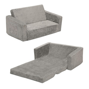 Canapé pliant pour enfants Giving Tree avec accoudoirs, siège de jeu pour 2-3 enfants, emballage compressible - Product Image 5