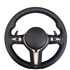 Volante de Coche Personalizado de Cuero y Fibra de Carbono Forjada para <span class=keywords><strong>Mini</strong></span> <span class=keywords><strong>Cooper</strong></span> Jcw R50 R52 R53 R55 R56 R57 R60 R61 F55 F56 F57 F54 F60 - Product Image 3