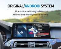 Nuevo Diseño de Radio Multimedia Estéreo para Auto de 12.8'' con Navegación, Android Auto y Carplay para BMW Serie 3 F30 F33 F36 NBT 2012-2017