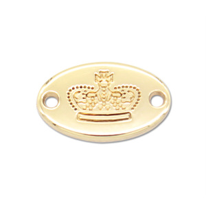 Accessoires de quincaillerie de qualité supérieure Logo gravé en alliage de zinc Étiquette en métal pour valise - Product Image 4