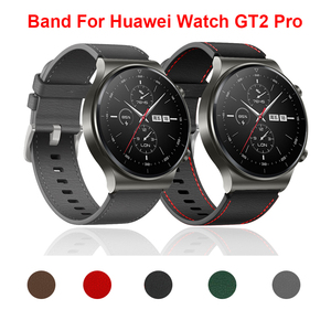 <span class=keywords><strong>Correa</strong></span> de cuero para <span class=keywords><strong>HUAWEI</strong></span> WATCH <span class=keywords><strong>GT</strong></span> <span class=keywords><strong>2</strong></span> <span class=keywords><strong>Pro</strong></span>, pulsera inteligente de 22mm, nuevo estilo - Product Image 2