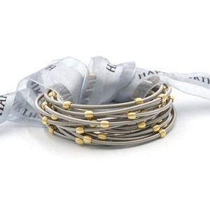 Meilleure vente Vintage acier inoxydable guitare chaîne or perles perlées printemps bracelet bijoux pour surfeur - Product Image 1