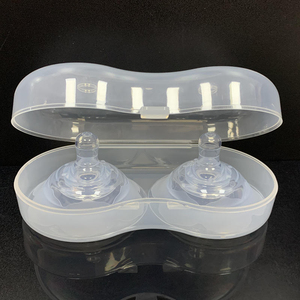 KZR Protecteur de mamelon en silicone sans BPA de qualité alimentaire pour l'<span class=keywords><strong>allaitement</strong></span> de 0 à 12 mois, lot de 2 - Product Image 4