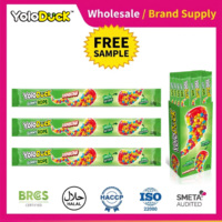 Yoloduck Competitieve Fabrieksprijs Regenboog Gummy Touw Halal Gummy Snoep Bulk Koel en Droog Opbergen Espresso Snoep