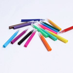 Fábrica Triangle Wenzhou Vende Rotuladores de Acuarela de Plástico de 12, 18, 24 y 36 Colores para Niños, Niñas, Estudiantes y Adultos - Product Image 1