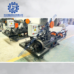 เครื่องทำรั้วลวดบีธานเครื่องทำ<span class=keywords><strong>ลวดหนาม</strong></span>ชุบสังกะสีความเร็วสูงอัตโนมัติ - Product Image 5