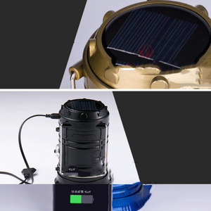 Lampe LED portable à poignée solaire pour situations d'urgence, idéale pour le camping, la randonnée et les situations d'urgence – Offre spéciale - Product Image 6