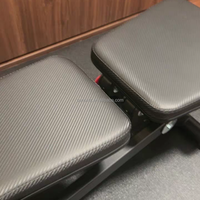 Salle de sport à domicile 5 en 1 - Banc de musculation réglable pour inclinaison/déclinaison, abdominaux et tirage latéral, équipement multifonctionnel gain de place