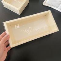 Boîte de rangement pour chaussettes en carton recyclable et sûr pour les textiles, avec finition mate, jetable, pour boutique de cadeaux, vente en gros